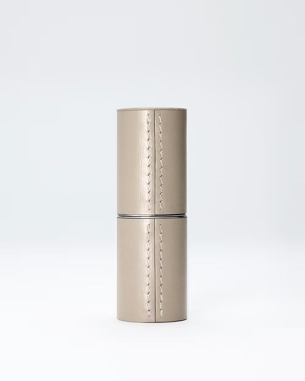 Écrin en cuir beige