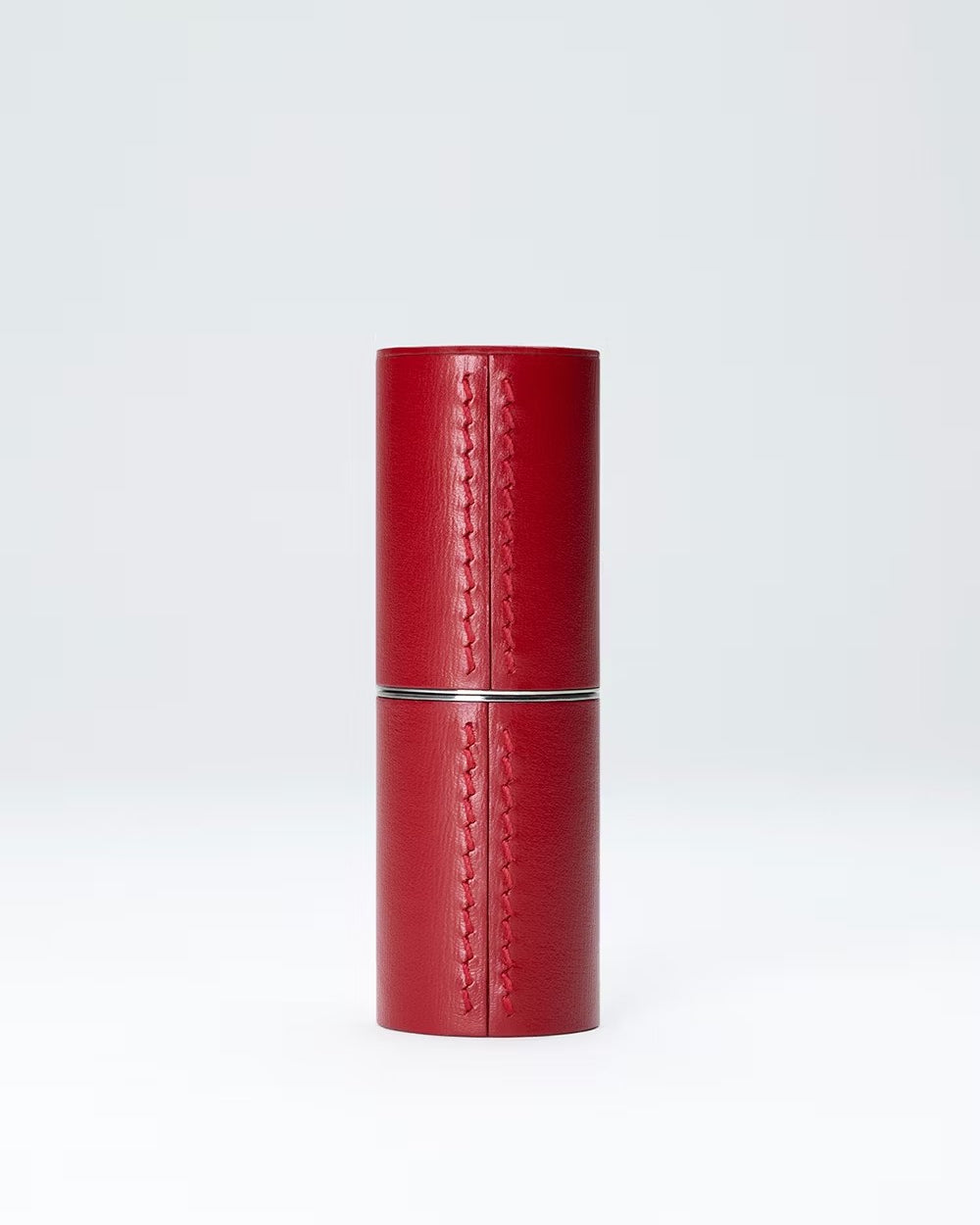 Écrin en cuir rouge